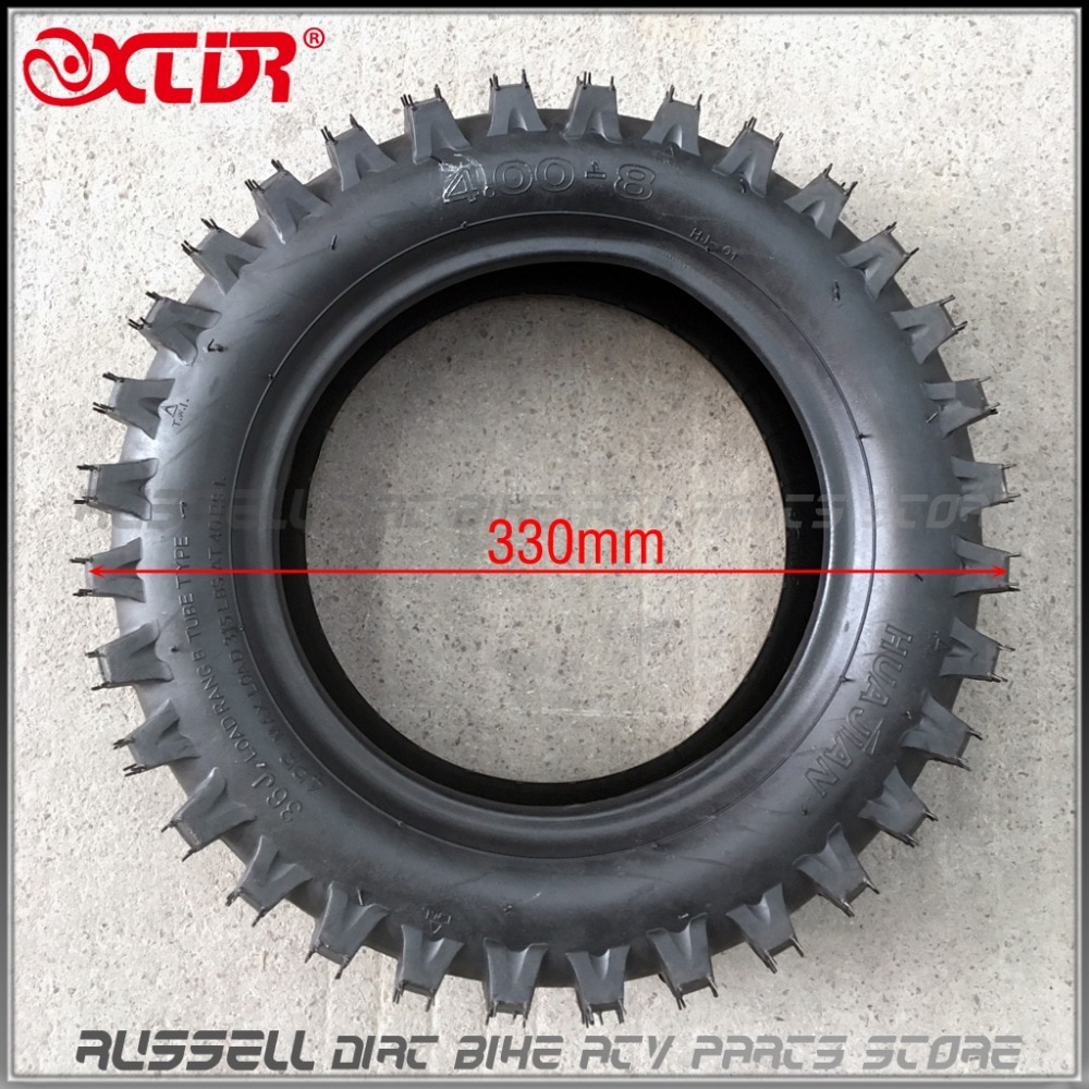 TIRE 4.80/4.00-8 STUD Tyre FOR Lawn Tractor Wagon Snowblower