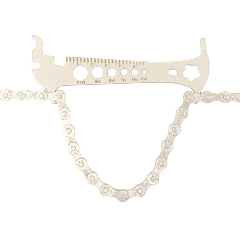 Bicycle Chain Checker Portable Chain Wear Indicator Bike Chain Gauge Tool Wear Gauge Calipers