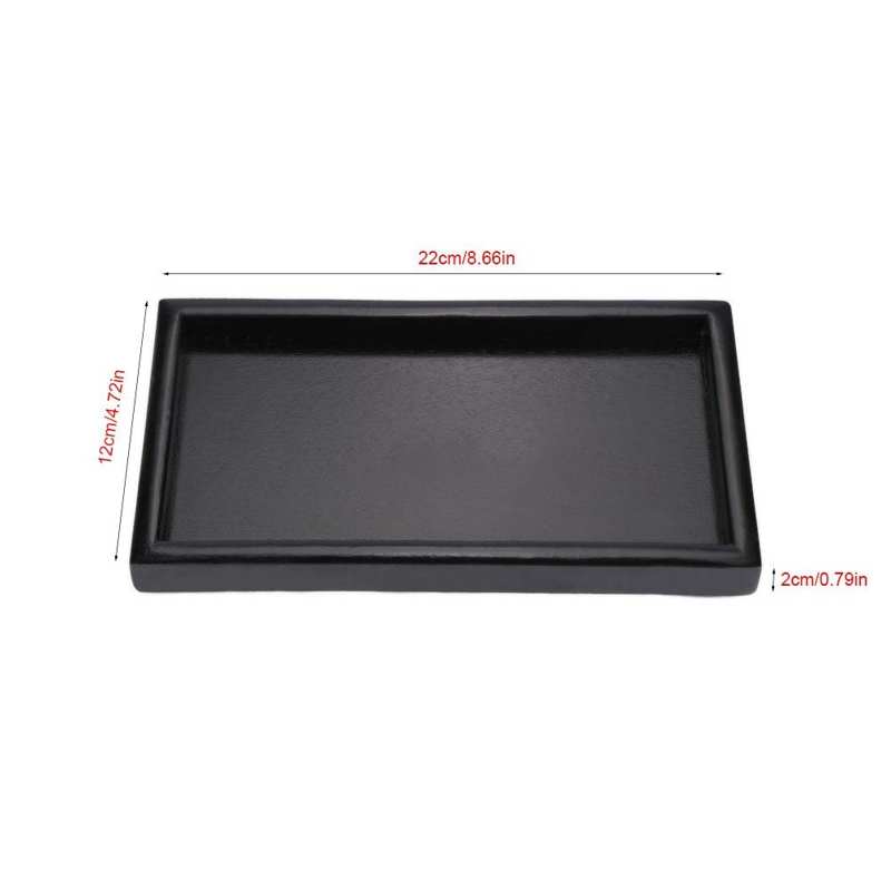 Rectangle Shape Wood Tea Coffee Snack Food Meals Serving Tray Plate Restaurant Trays Food Cake Plate Wood Serving Tray: A