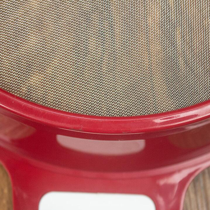 Tamiz de harina de malla fina para cocina, utensilios profesionales para hornear, redondos, grandes/pequeños, accesorios para hornear