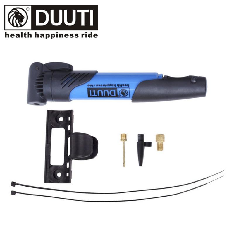 3-Section Multi-Purpose Mini Portable Air Pump US Style Bicycle Tire Air Pump High Pressure Inflator Set: Blue