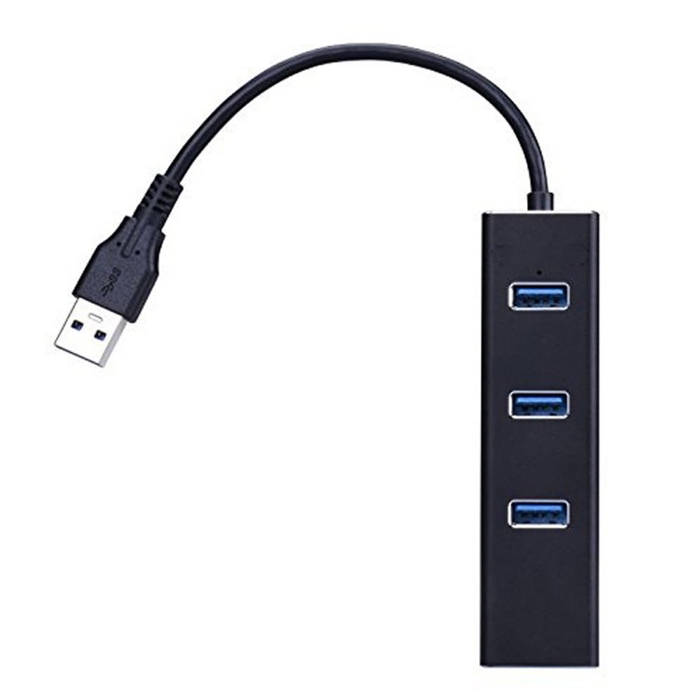 USB3.0HUB + Gigabit Network Card Hub 3 Ports USB 3.0 Gigabit Ethernet LAN Rj45 Network Adapter Hub to 1000mbps