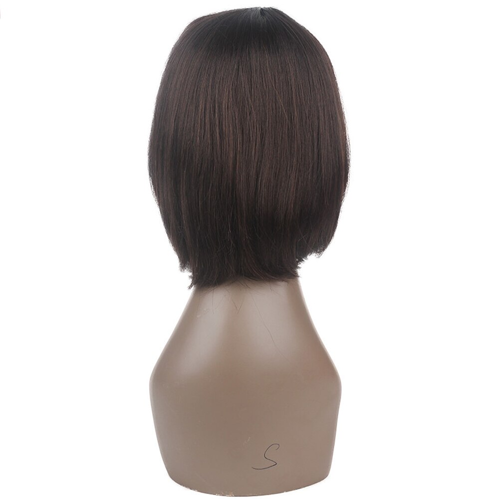 X-TRESS de alta temperatura fibra ombre peruca na moda para mulheres perucas de cabelo sintético bob curto com franja lateral longa