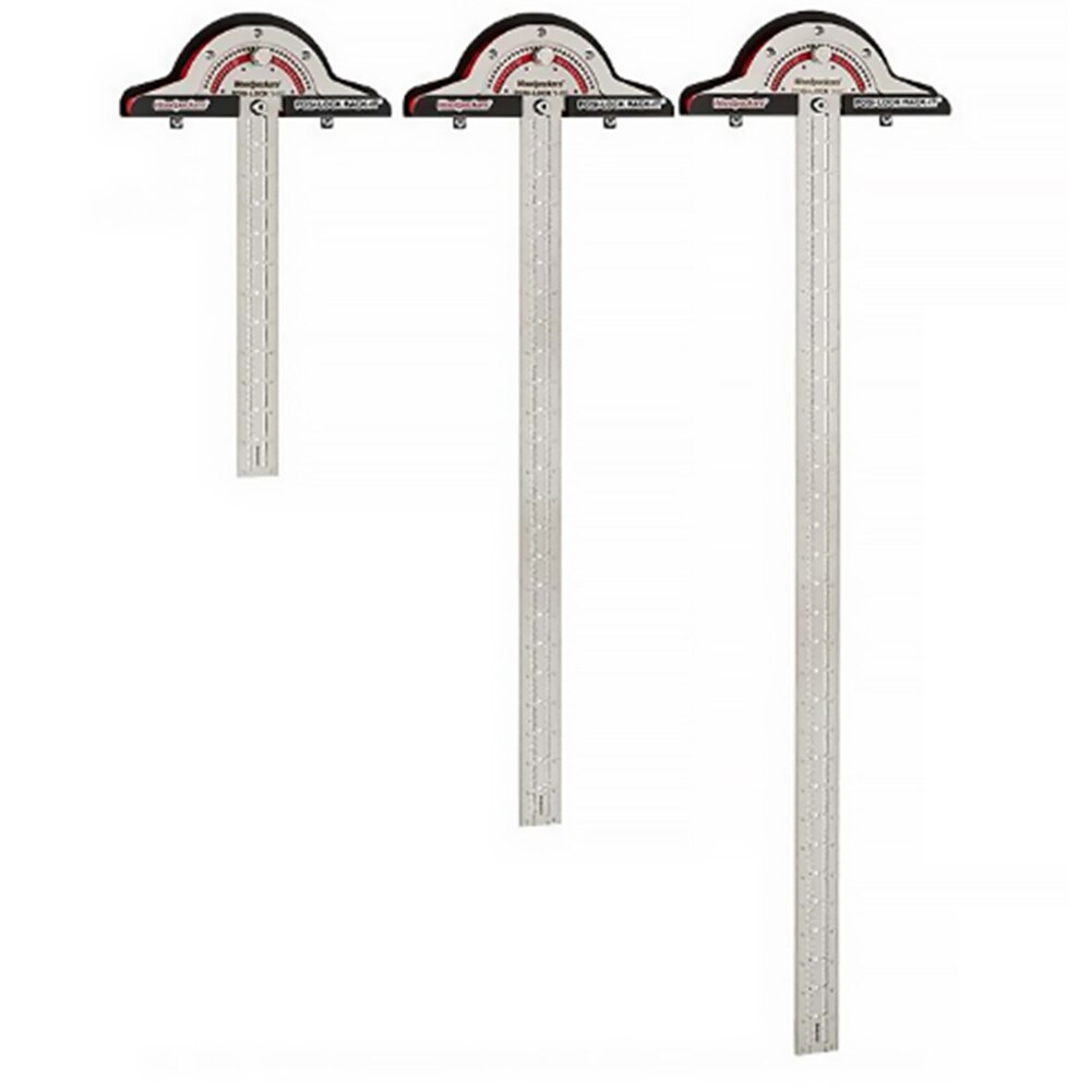 Multifunction Woodworkers Edge Rule Inch MM Woodworking Scriber Gauge Aluminum Steel Measuring Marking Framing Ruler Tool Retail