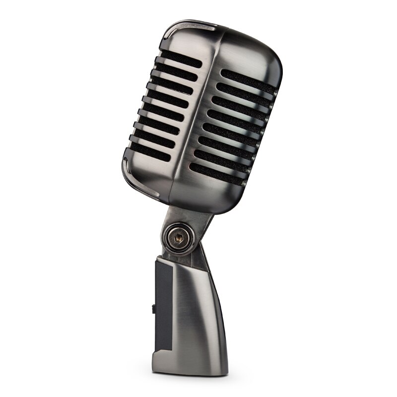 retro condenser studio recording microphone for broadcasting