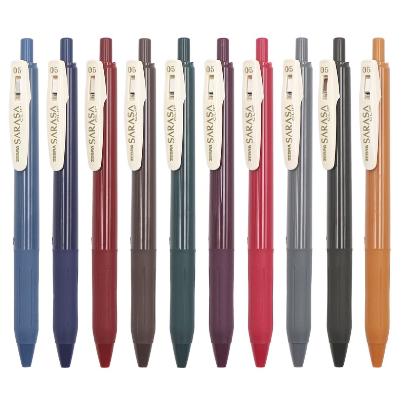Japansk zebra zebra  jj15 retro gelpennor sarasa press färgneutral penna vintage kulspetspenna canetas för skolans kontorsmaterial