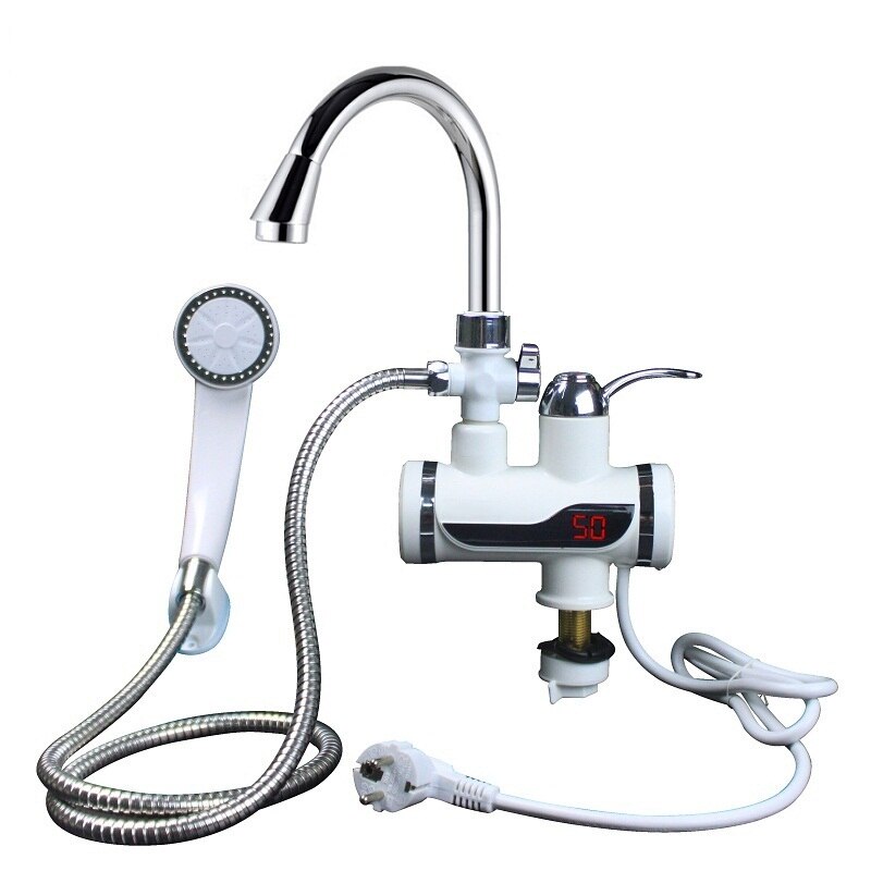 KBAYBO – robinet chauffe-eau instantané sans réservoir, 3000W, 2 types de sortie, pour la cuisine, douche chaude: big tap shower