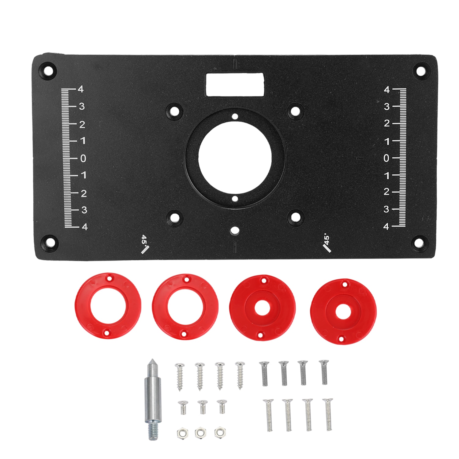 300 mm x 235 mm x 9,5 mm DIY Einlegeplatte Befestigungsplatte Router Tabelle DE