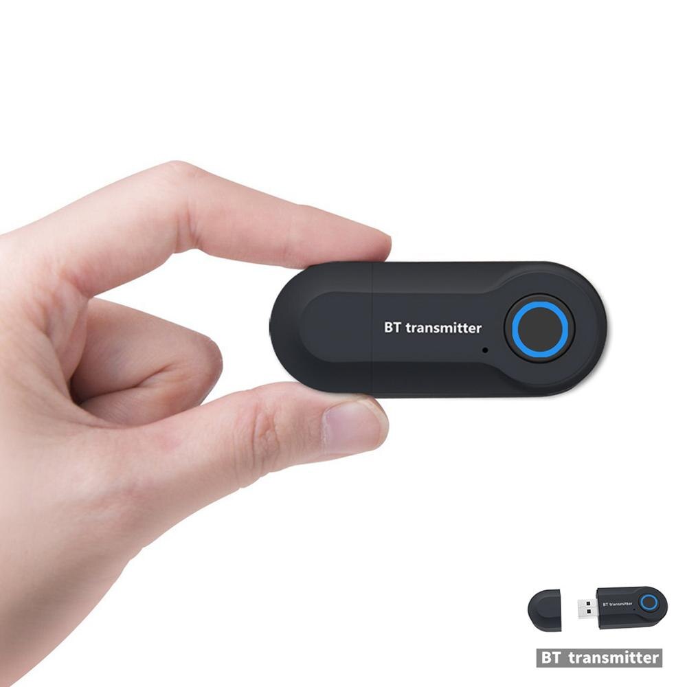 GT-09s Bluetooth Transmitter USB Power Supply Stereo BT V4.2 Wireless 3.5mm AUX Adapter for Laptop Home Sound System