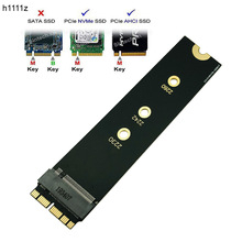 M.2 PCIE NVME SSD M.2 nVME SSD Adapter Card voor Upgrade Jaar Macs (Niet Fit Vroeg MacBook Pro) voor Apple SSD Adapter