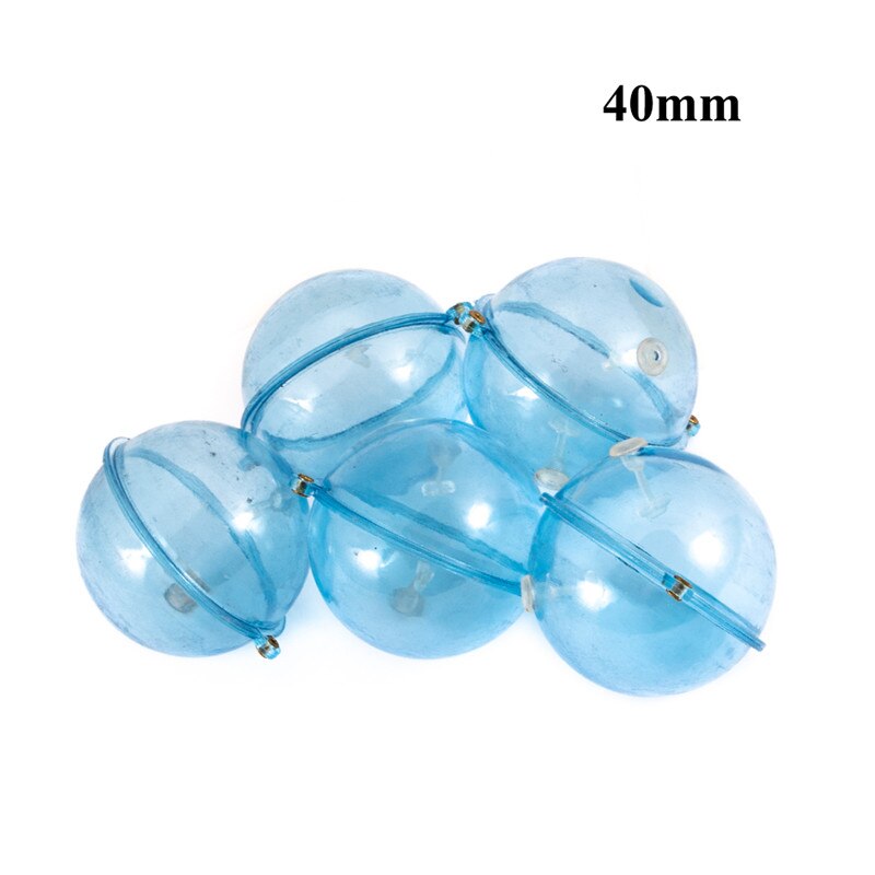 5pcs/Set Fishing Float Set Ball Shape Buoy Fishing Floats Set Buoyant Eco-friendly PC Buoy Fishing Drift Equipment: YELLOW