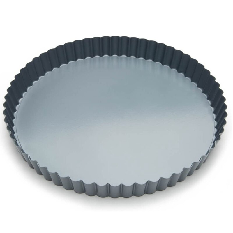 Removable Bottom Non-Stick Tart and Quiche Pan, Diameter,Loose Bottom Quiche Pan