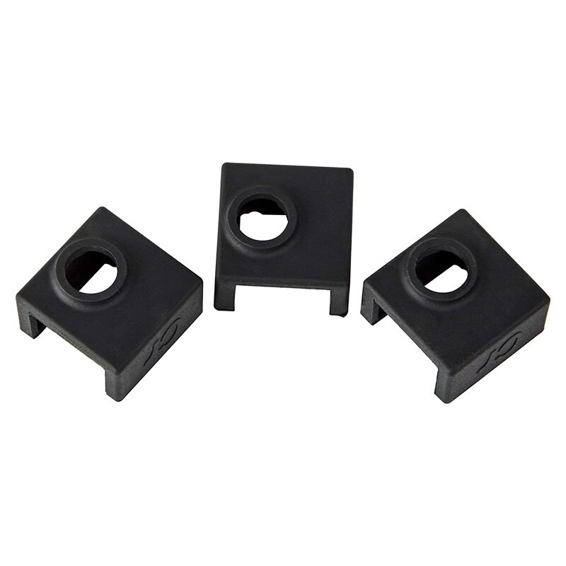 TUZUK Confezione Da 4 Calze In Silicone Per Hotend MK7/MK8/MK9, Compatibili Con Creality CR-10, Ender 3, ANET A8 (nero) - 3