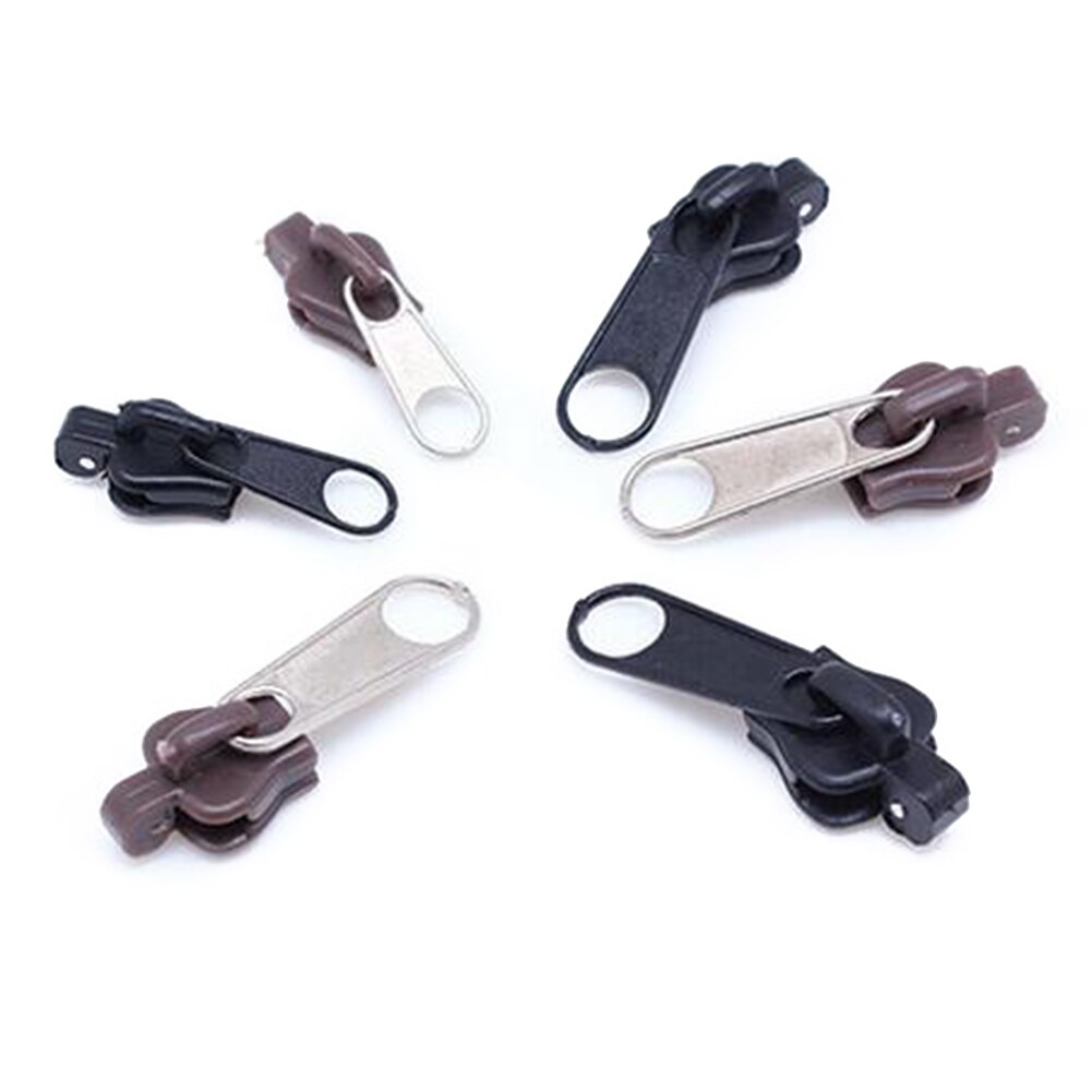 6/12Pcs Universal Instant Fix Rits Reparatie Kits Vervanging Zip Slider Tanden Rescue Ritsen Naaien kleden Rits