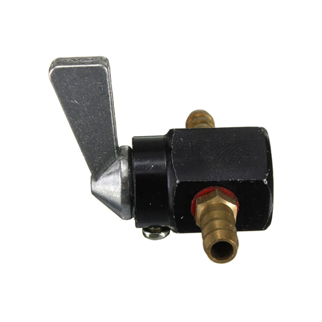 Universal 1/4" Motorcycle Bike ATV Shut Off in-Line Valve Petrol On-Off Fuel Tap