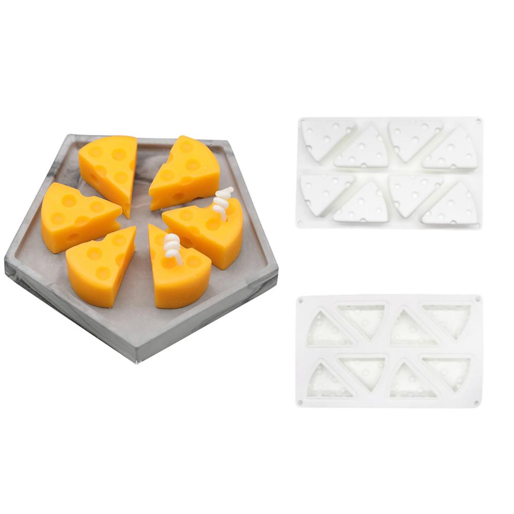 Osteform silikonform mousse kakeformer sjokolade fondant dessert bakverk bakervarer dekorasjonsverktøy bakeware