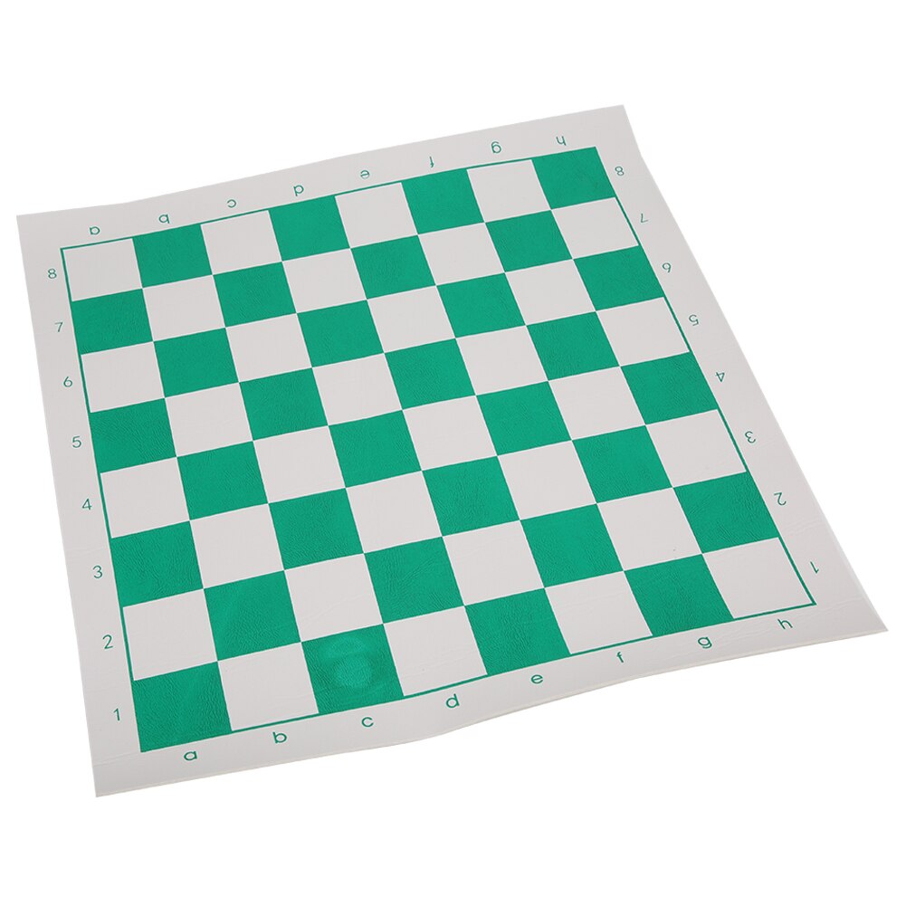 Foldable 32pcs Wooden International Chess Game Set Wood Pieces Without Chessboard Interactive Toy Entertainment Chess Game: Chessboard