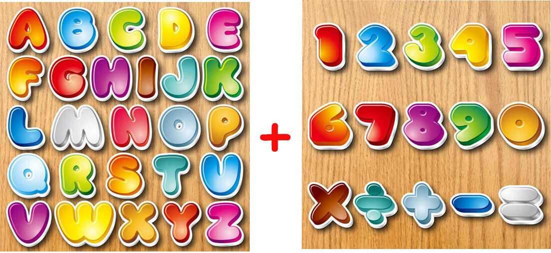 Alphabet Fridge Magnets for Kids Children Toys Home Decor English Lettters Numbers Magnets for the Refrigerator Stickers: C and c