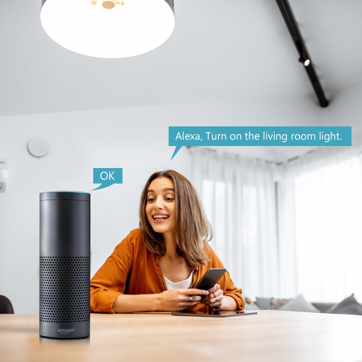 Wireless LED WIFI Smart Lamp Dimmable E14 GU10 APP Control E27 RGB Light Bulb Work With Apple Homekit Siri Alexa Google Home