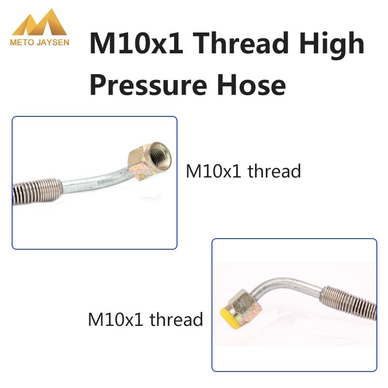 50CM 300Bar 4500Psi High Pressure Hose for Air Refilling Nylon Hose Brand M10x1 Female Thread on Both Ends