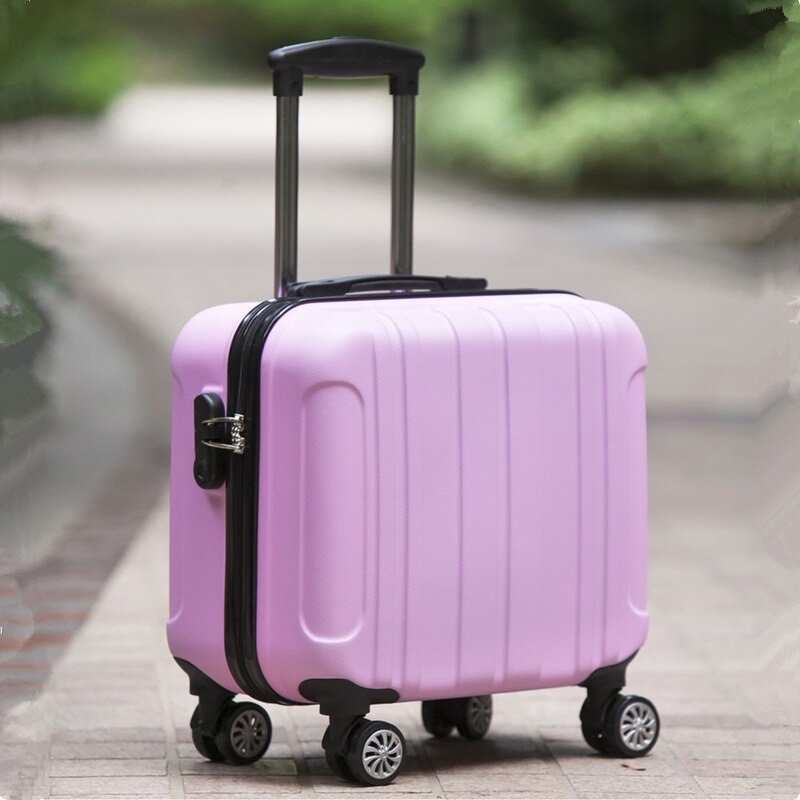 Business Zakenreis Kleine Koffer 16 Inches Stewardess Cabine Universele Wiel 17 Inches Trolley Case Unisex Wachtwoord