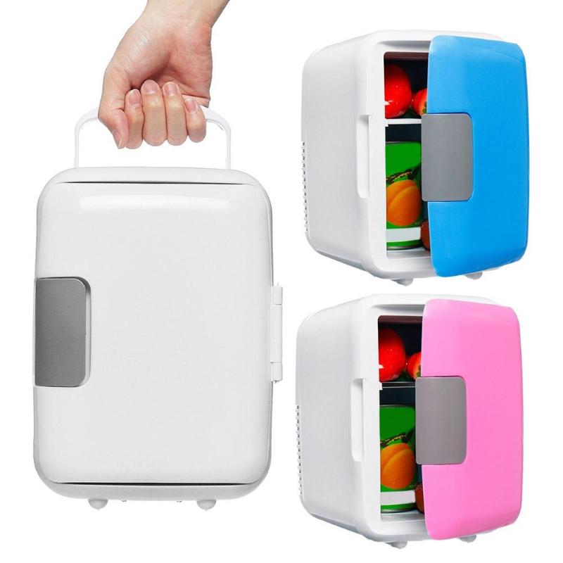 Nevera portátil de 4 litros para coche, refrigerador para coche, 12V, calentador, piezas universales para vehículo