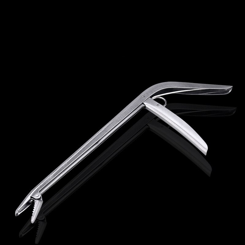 Edelstahl Aushaken Gerät Fisch Klemme Clip Fangen Entferner Zange Angeln Haken Werkzeug Fisch Bekämpfen Steuer Fisch Zange