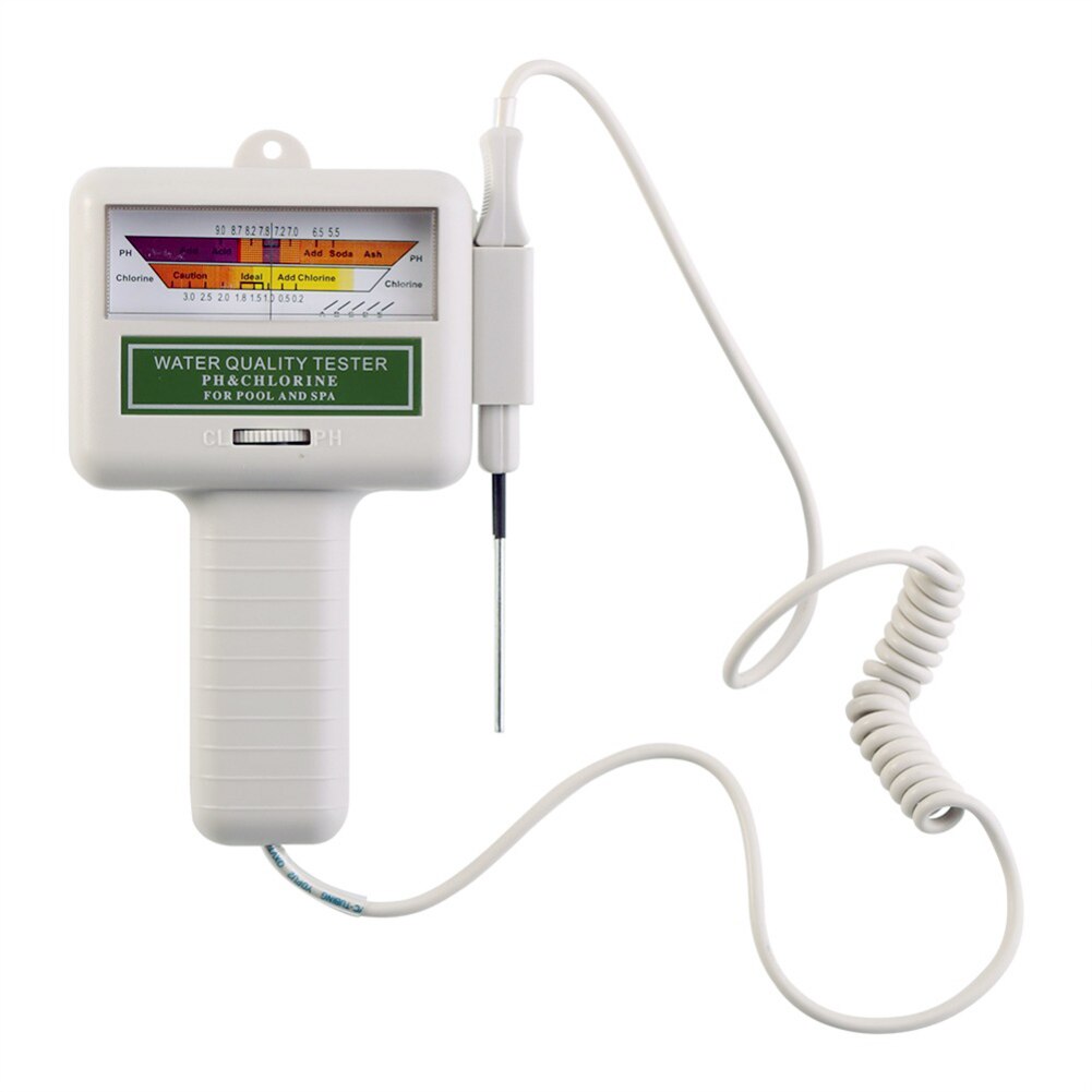 Ph Chloor Meter Tester PC101 Ph Tester Chloor Niveau Water Testen Apparaat Voor Zwembad Ph Chloor Meter Tester