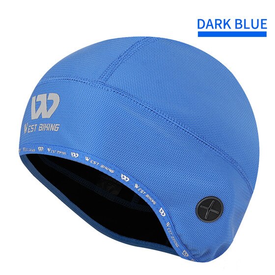 WEST BIKING Winter Ski Mask Cycling Skiing Running Sport Training Face Mask Balaclava Windproof Soft Keep Warm Full Face Mask: DBlue Cap
