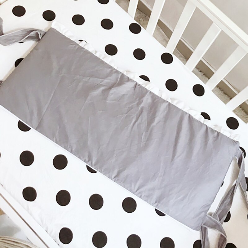 Babydyne madrasbetræk nyfødt tremmeseng krybbesæt soveværelse puder baby dreng sengetøj bomuld til soveværelse vaskbar ycz 042: Pude kofangere