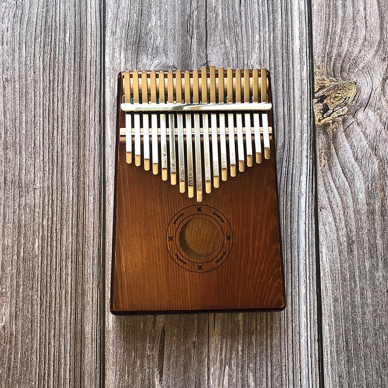17 Keys Kalimba Mbira Sanza Likembe Thumb Piano Rosewood Instrument Traditional African Music Instruments 17 tone