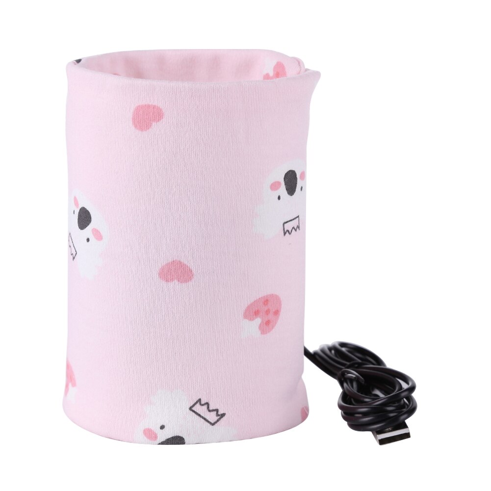 USB Baby Milk Bottle Warmer Heater Thermal Bag Safety Outdoor Baby Nursing Feeding Bottle Thermostat Heater Insulated Bag: D