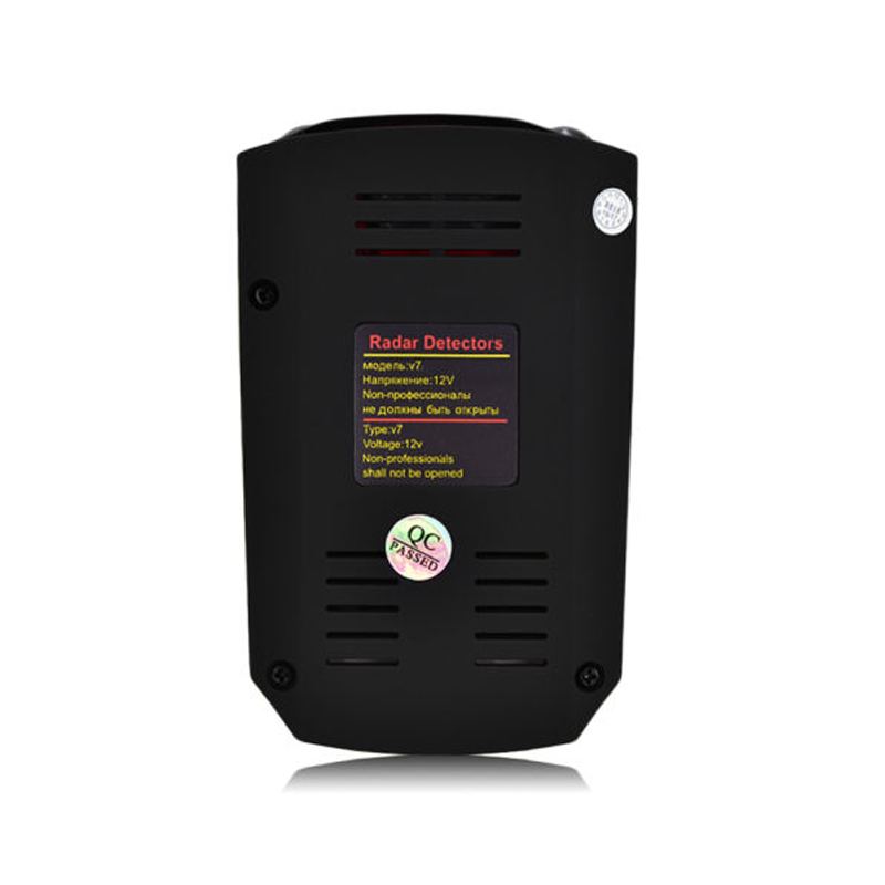 Vehemo 360 Degrees V7 Speed Control Detector Car Detector Full Band Scanning Universal Voice Alert Warning Touching Key