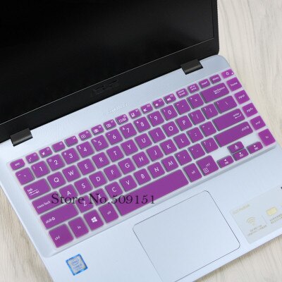 15 15.6 cal klawiatura protector skóry etui na ASUS vivobook s15 x510UQR x510uf x510uq x510 x510u S510 S510UA S510UN S510UQ: Purple