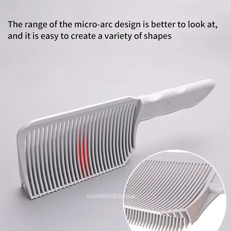 Barber Fade Comb Hairdressing Tool for Gradual Fade Hairstyles Heat Resistant Brush for Men's Tapered Haircuts
