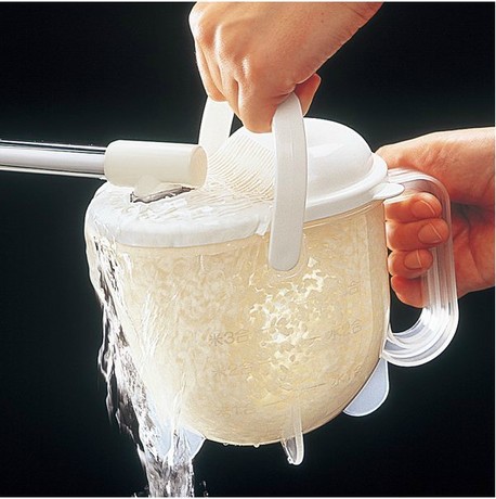 Keuken koken gereedschap multifunctionele wassen rijst apparaat rvs zeef rijst zeef zeven vergiet