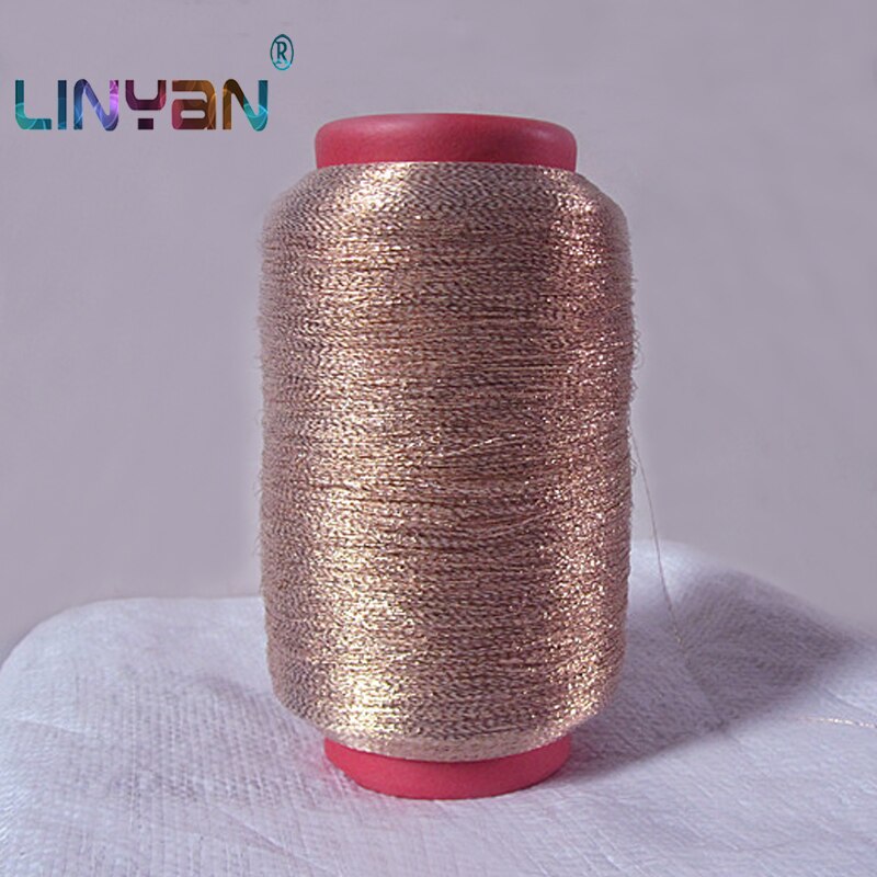 250g Golden silk embroidery thread summer style sewing thread yarn for knitting wool yarn for crochet machine knit yarn ZL59