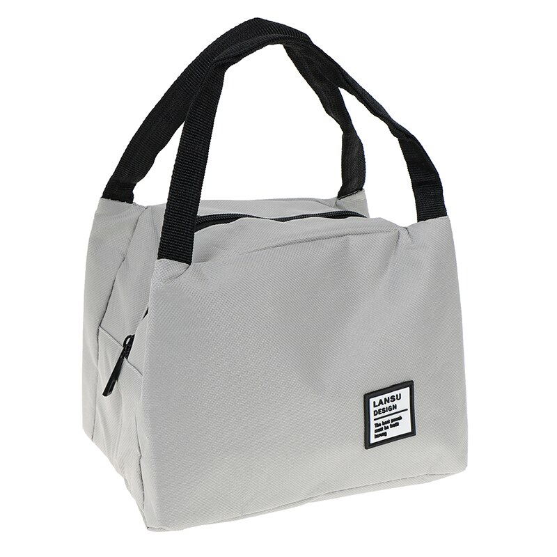 Bento Pouch Dinner Container School Food Storage Bags Portable Lunch Bag Thermal Insulated Lunch Box Tote Fresh Cooler Handbag