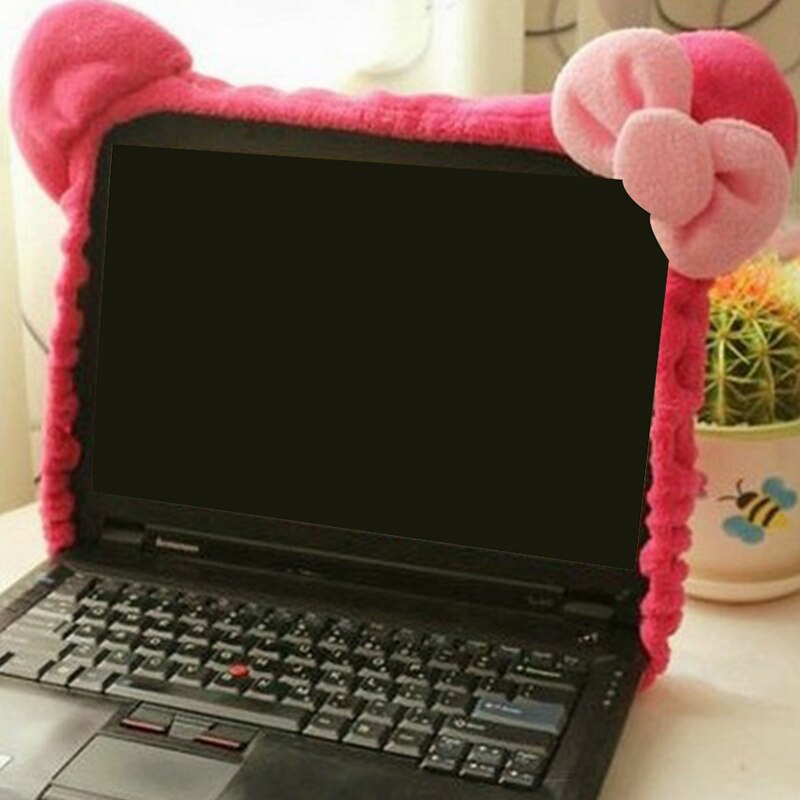 Cute Dust-proof Computer Surrounding Notebook Monitor Decor Protective Cover