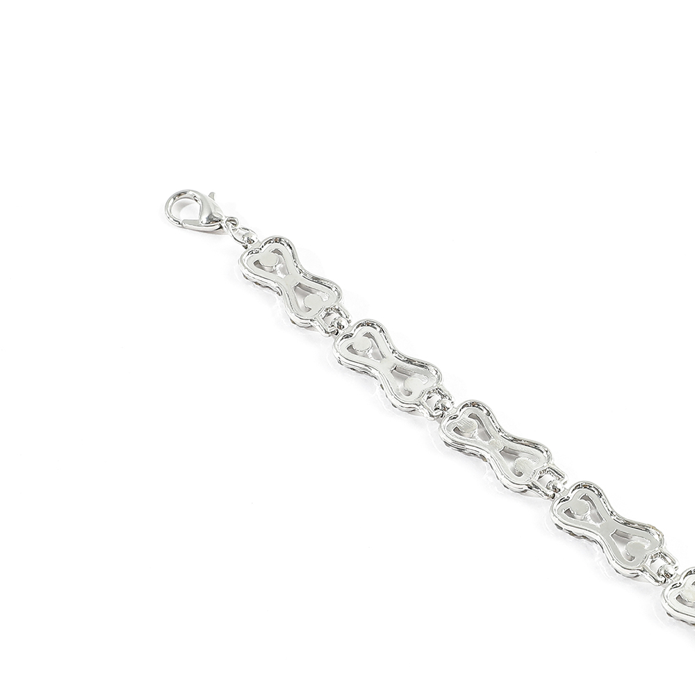 The Vampire Diaries Klaus Caroline Forbes Bracelet Rhinestone Crystal Bow Shine For Gril Jewelry