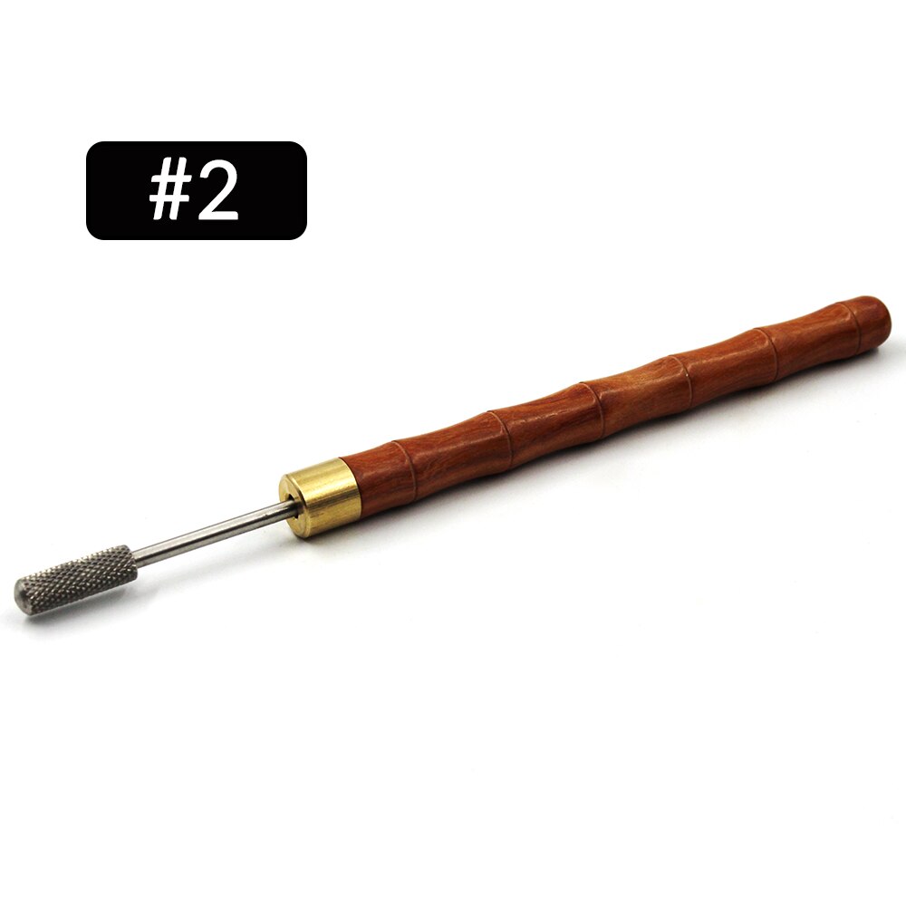 Bolígrafo aplicador de cuero para pintura al óleo, herramienta de fabricación de pintura al óleo artesanal, ,: 2