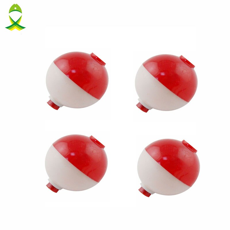 Jsm 4 Stks/partij 1 Inch Size Vissen Bobber Boei Vlotter Zee Visdobbers Plastic Drijft Voor Vissen Vissen Dobbers