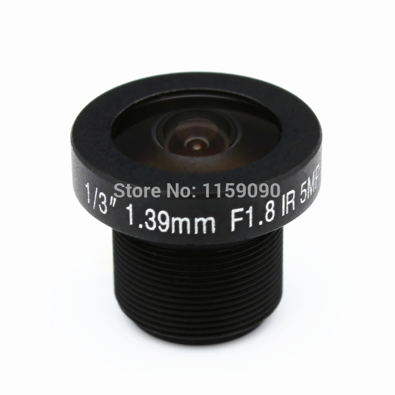 1.39mm 185degrees Wide Angle 5mp LENS Panoramic Fisheye View For CCTV Camera