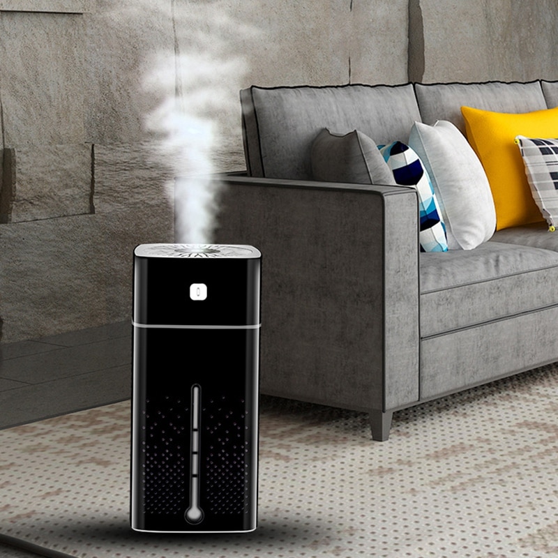 1000ml Ultraschall-luftbefeuchter Romantische Nacht Licht USB Ätherisches Öl Diffusor Luftreiniger Aroma Anion Nebel Hersteller Heimat Sekretariat Auto