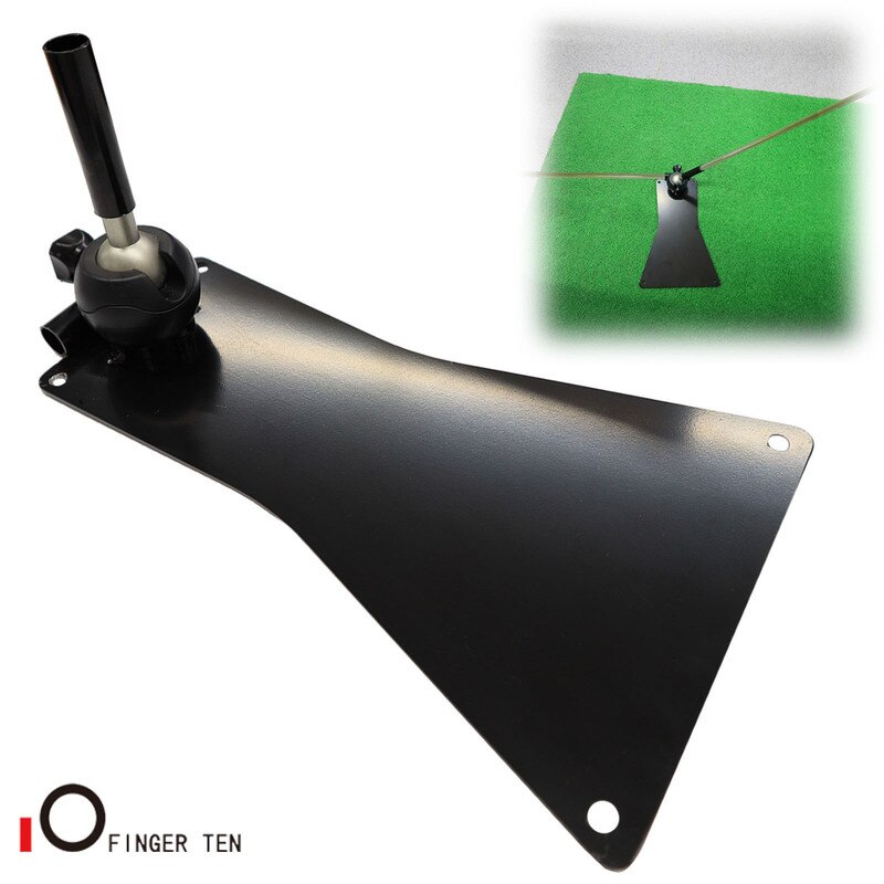 Upgrade Golf Swing Plane Trainer Perfector Plate 360 Degree Adjustable Alignment Stick Base Training Aids
