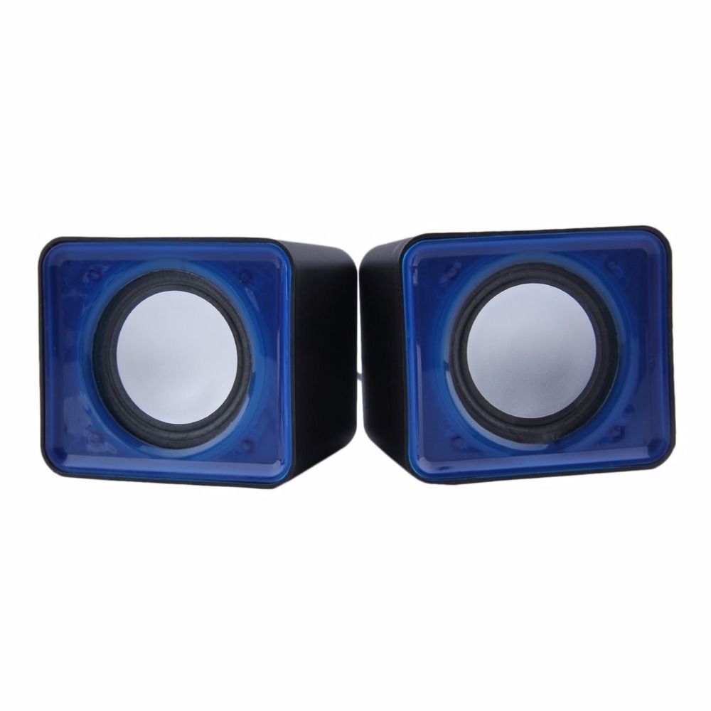 Portable USB 2.0 Multimedia Desktop Computer Notebook Mini Speaker set Music Stereo Home Theater Party Speaker 3.5mm Jack