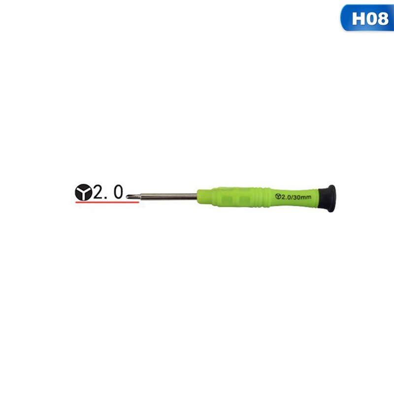 1 Pcs Mini Precisie Schroevendraaier Handen Gereedschap Voor Iphone 4S 5S 6 6S 7 Voor Samsung Telefoon tablet Reparatie Tools: 08