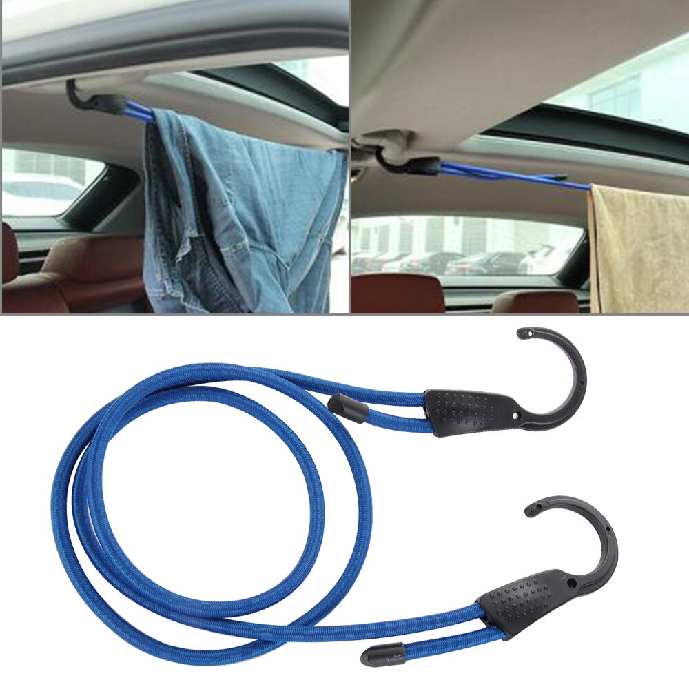 Coming Car Universal Adjustable Bungee Shock Cord Elastic Baggage Strap Tent Rope Clothesline Car Strap Clothesline Durable