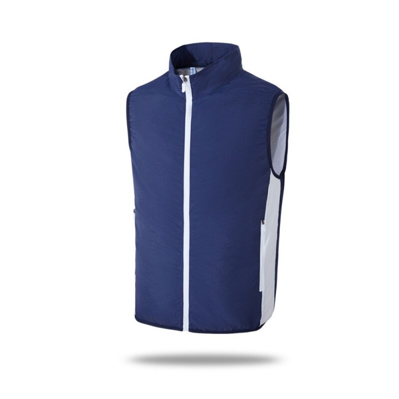 Usb-fläktkylning vandringsväst fiske cykelväst luftkonditionering arbete utomhus snabbkylning unisexväst sommarkylning: 3 / 3xl