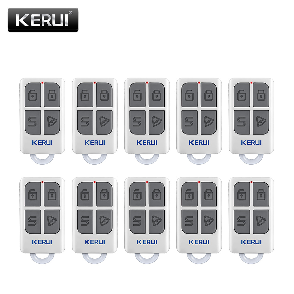 KERUI – 10 manettes sans fil pour système d&#39;alarme domestique, 8218/8219 ghz, pour W1, W2, W17, W18, W19, G18, G19, G183, G193